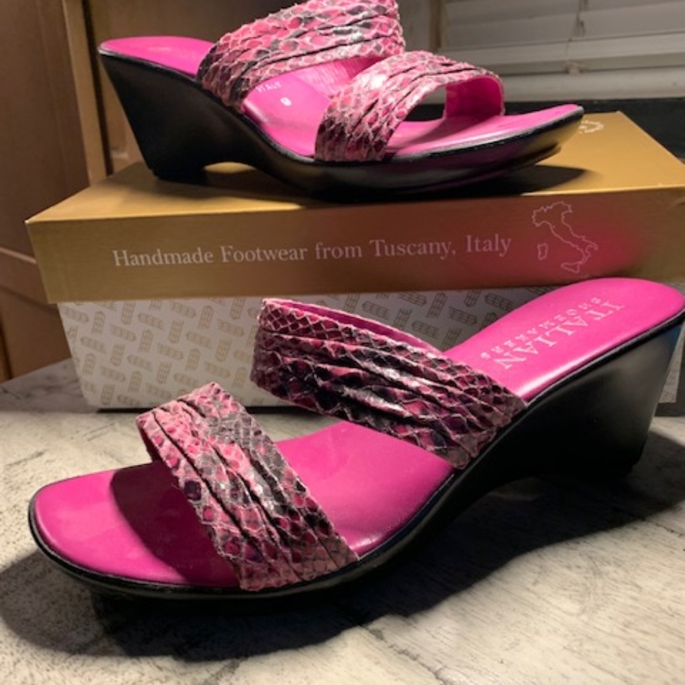 Italian Shoemakers Wedge Sandals